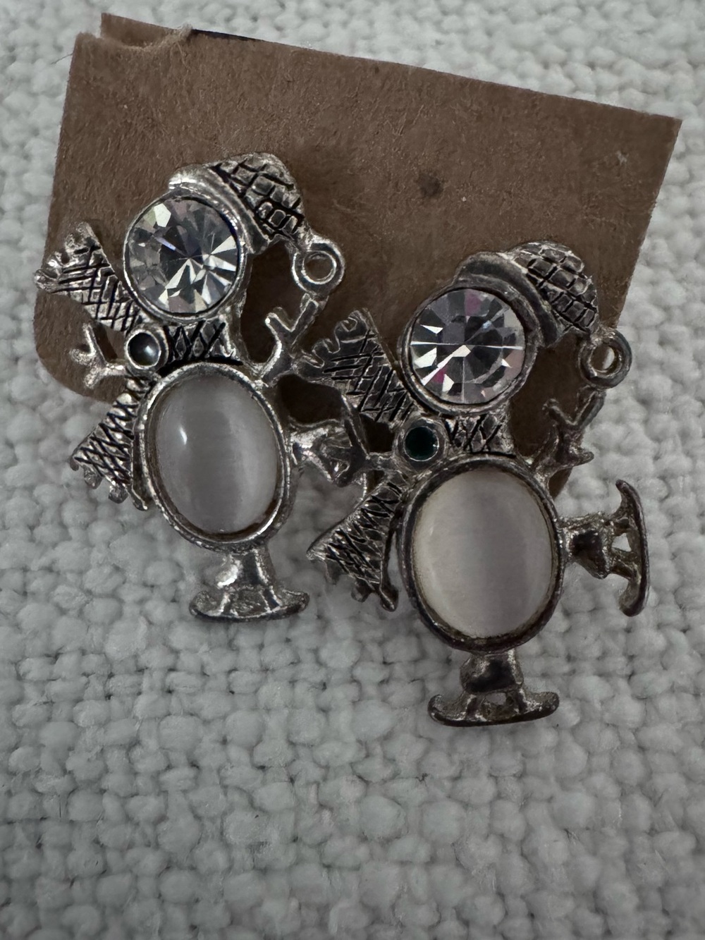 NEW Ice skating winter earrings